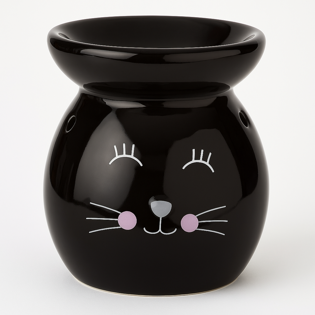 Brûleur  – Chat en porcelaine DISPONIBLE LE 25 JANVIER 2026 PRE COMMANDE OUVERTE
